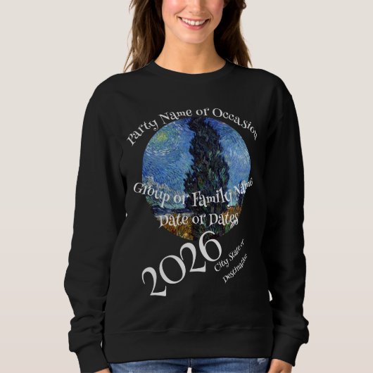 2026 Cruise Ship Vacation Destination Vacation Sweatshirt (Vorderseite)