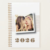 2026 Custom Personalized Photo Diary Planner Planer (Vorderseite)