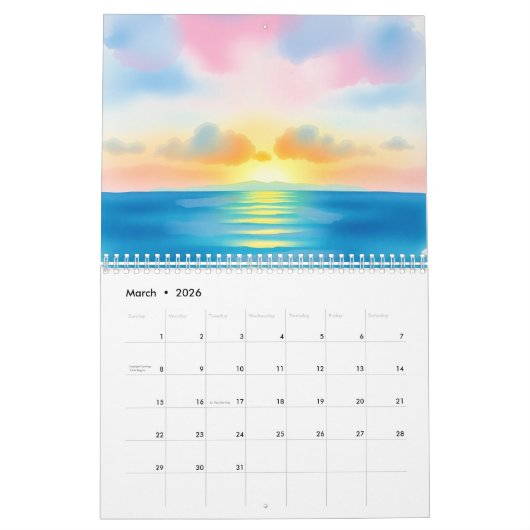 2026 Custom Photo Calendar Kalender (Mär 2026)