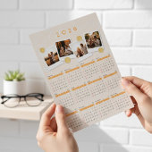 2026 Custom Photo Calendar Magnetic Card Magnetkarte