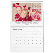 2026 Custom Photo Fun Family Quotes Modern Kalender (Feb 2026)