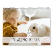 2026 Custom Photo Fun Family Quotes Modern Kalender (Titelbild)
