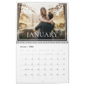 2026 Custom Wedding Photo Newlywed Chic Kalender (Jan 2026)