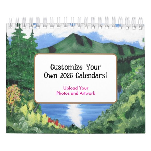 2026 Customizable Calendar - Upload Your Photos Kalender (Titelbild)