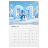 2026 Cute Seasonal Character Medium Wall Calendar Kalender (Jan 2027)