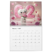 2026 Cute Seasonal Character Medium Wall Calendar Kalender (Feb 2027)