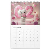 2026 Cute Seasonal Character Wall Calendar (Small) Kalender (Feb 2027)