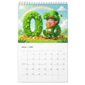 2026 Cute Seasonal Character Wall Calendar (Small) Kalender (Mär 2027)