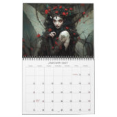 2026 Dark Fairies Fantasy Art Calendar Kalender (Jan 2027)