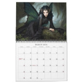 2026 Dark Fairies Fantasy Art Calendar Kalender (Mär 2026)