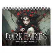 2026 Dark Fairies Fantasy Art Calendar Kalender (Titelbild)
