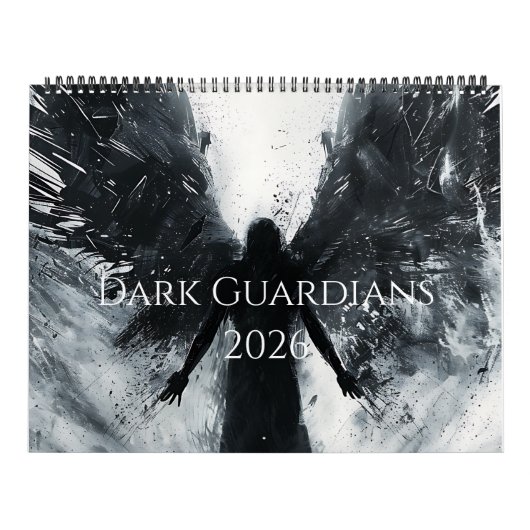 2026 Dark Guardian Calendar Kalender (Titelbild)