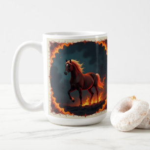 „2026 – Das Jahr des Feuerpferds“8 Kaffeetasse