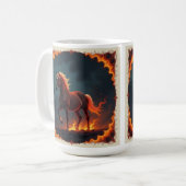 „2026 – Das Jahr des Feuerpferds“8 Kaffeetasse (Vorderseite Links)