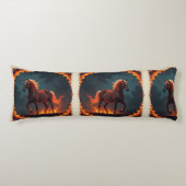 „2026 – Das Jahr des Feuerpferds“8 Seitenschläferkissen (Vorderseite)