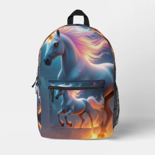 „2026 – Das Jahr des Feuerpferds“ Bedruckter Rucksack