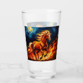 „2026 – Das Jahr des Feuerpferds“ Glas (Vorderseite)