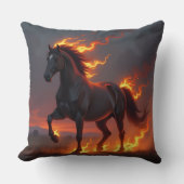 „2026 – Das Jahr des Feuerpferds“ Kissen (Vorderseite)