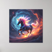 „2026 – Das Jahr des Feuerpferds“ Leinwanddruck (Vorderseite)