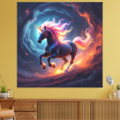 „2026 – Das Jahr des Feuerpferds“ Leinwanddruck (Insitu (Wohnzimmer))