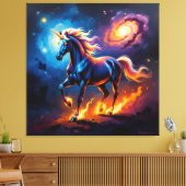 „2026 – Das Jahr des Feuerpferds“ Leinwanddruck (Insitu (Wohnzimmer))