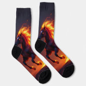 „2026 – Das Jahr des Feuerpferds“ Socken (Rechts)