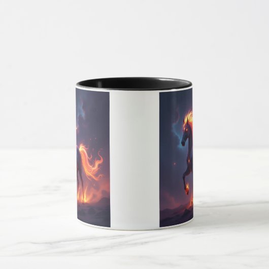 „2026 – Das Jahr des Feuerpferds“ Tasse (Zentrum)