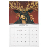 2026 Der wunderschöne dunkle, irdische Kunstkalend Kalender (Feb 2027)
