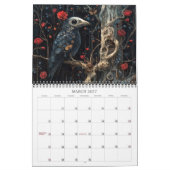 2026 Der wunderschöne dunkle, irdische Kunstkalend Kalender (Mär 2027)
