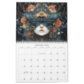 2026 Der wunderschöne dunkle, irdische Kunstkalend Kalender (Jan 2025)