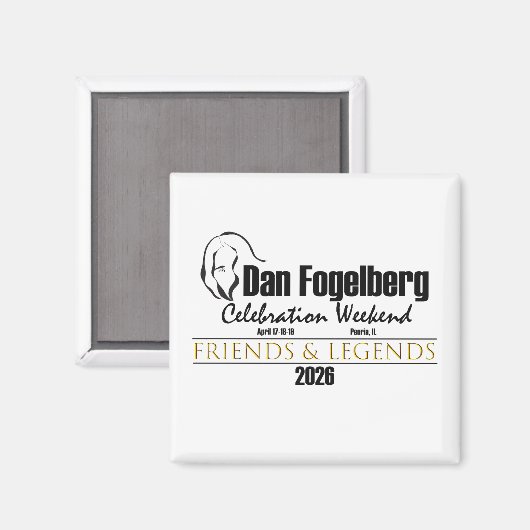 2026 DF Celebration Magnet! Magnet (Vorderseite/Rückseite)