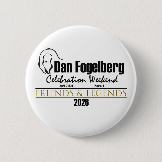 2026 DF Celebration Weekend Button! Button (Vorderseite)