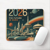 2026 Die Zukunft gehört uns Mousepad (Mit Mouse)