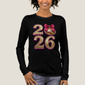 2026 Disco Ball New Year Graphic Tri-Blend Shirt (Vorderseite)