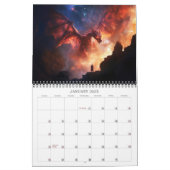 2026 Dragons 2 Fantasy Art Calendar Kalender (Jan 2025)