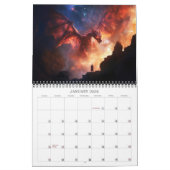 2026 Dragons 2 Fantasy Art Calendar Kalender (Jan 2026)