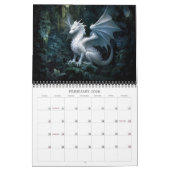 2026 Dragons Fantasy Art Calendar Kalender (Feb 2026)