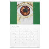 2026 Drawn Art Calendar Kalender (Mär 2026)