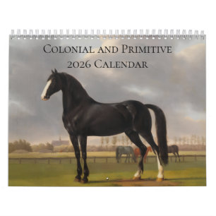 2026 Early American Art Wandkalender