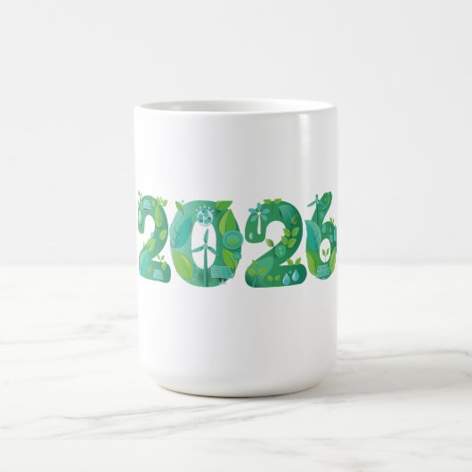 2026 Eco Green Energy Concept Kaffeetasse (Mittel)
