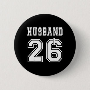 2026 Ehemann Ehefrau passend Verlobungsfeier Button