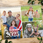2026 Einfache individuelle FotoCollage Familie 12 Kalender