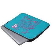 2026 eingehüllt in Liebe Laptopschutzhülle (Vorne Knopf)