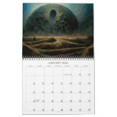 2026 Eldritch Lands 1 Dark Fantasy Art Calendar Kalender (Jan 2026)