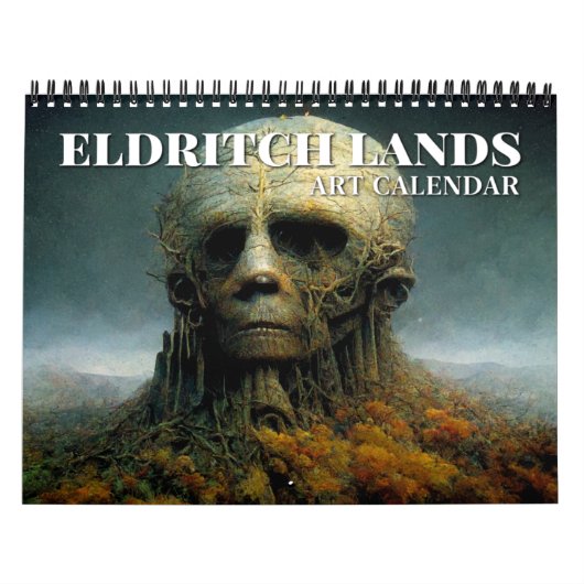 2026 Eldritch Lands 1 Dark Fantasy Art Calendar Kalender (Titelbild)