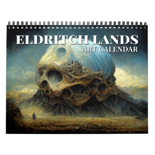 2026 Eldritch Lands 2 Dark Fantasy Art Calendar Kalender (Titelbild)