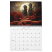 2026 Eldritch Lands 2 Dark Fantasy Art Calendar Kalender (Mär 2027)