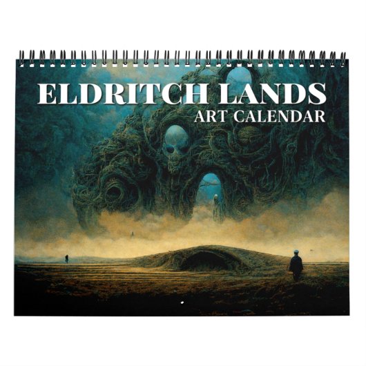 2026 Eldritch Lands 3 Dark Fantasy Art Calendar Kalender (Titelbild)