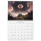 2026 Eldritch Lands 5 Dark Fantasy Horror Art Kalender (Jan 2027)