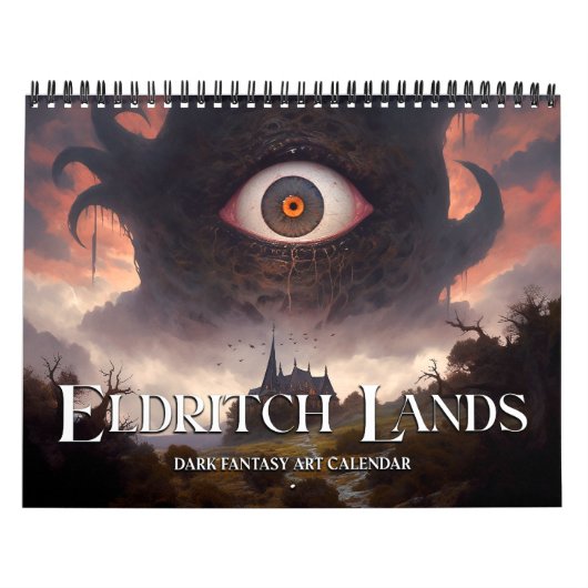 2026 Eldritch Lands 5 Dark Fantasy Horror Art Kalender (Titelbild)